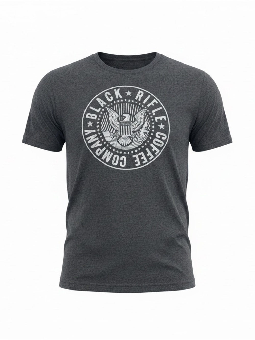 Black Rifle Coffee Co. Dark Gray Short Sleeve Logo Tee size XL